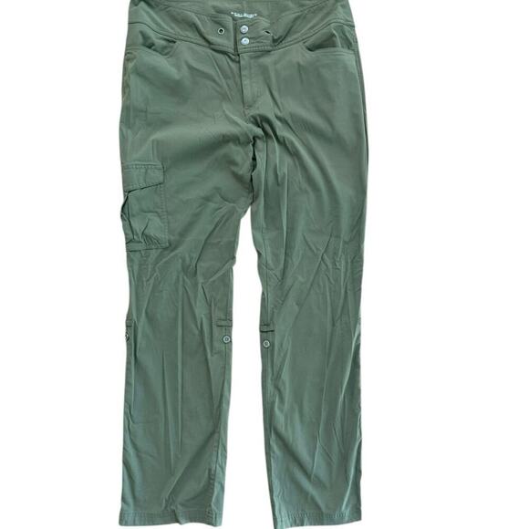 Columbia Green Omni-Shield Advanced Repellency Convertible Outdoor Pants Size 16 - Picture 1 of 5
